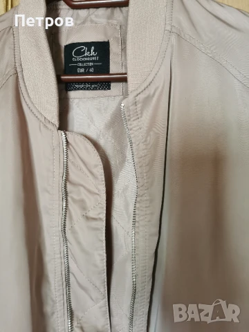 Дамско яке.Цвят пепел от рози.Олекотено.Размер М., снимка 3 - Якета - 51273308