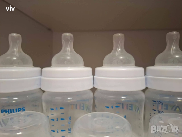 Шишета Philips Avent Anti - colic , снимка 3 - Прибори, съдове, шишета и биберони - 53280638