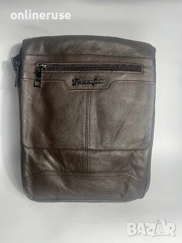 Мъжка чанта естествена кожа, снимка 1