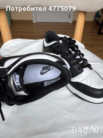 Nike Dunk Low - Черно/Бял модел , снимка 3 - Кецове - 53945692