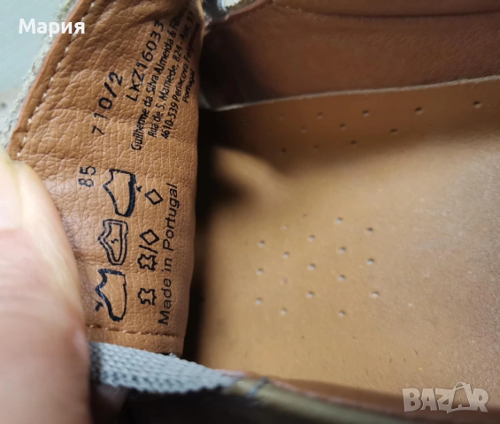 Анатомични кожени мъжки обувки SOFTWALK № 42, снимка 5 - Ежедневни обувки - 53530239