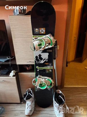 Snowboard комплект с обувки
