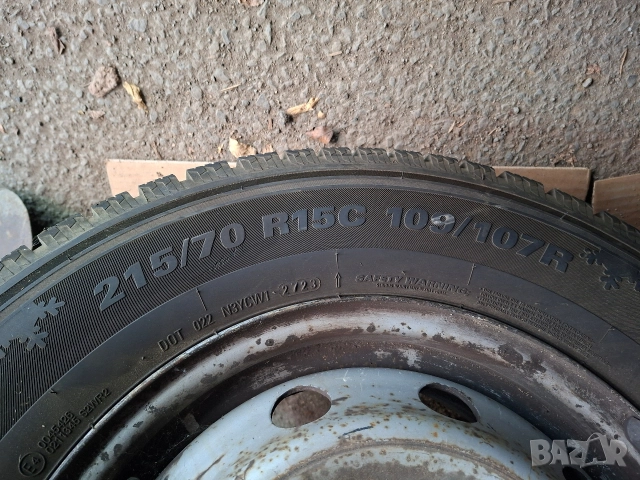 4бр. зимни гуми с джанти за бус, снимка 4 - Гуми и джанти - 52970481