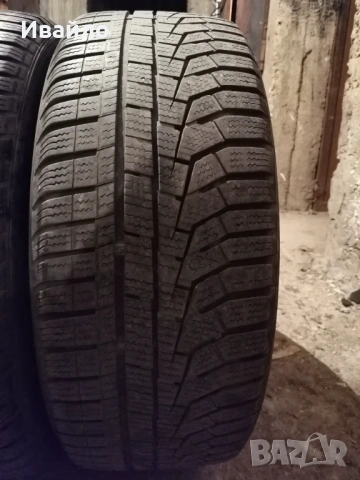 Продавам 2 броя зимни гуми 205.55.16 на 1 сезон дот 2021 Hankook , снимка 2 - Гуми и джанти - 53993192