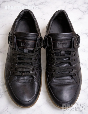 Hugo Boss N 41 кожени, снимка 2 - Маратонки - 53978607