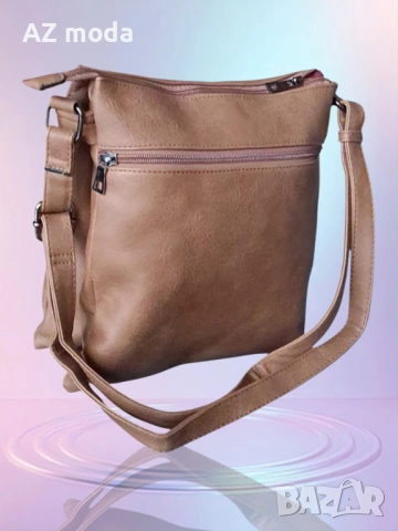 Кожена дамска чанта, снимка 2 - Чанти - 53577764