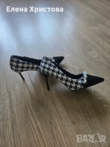 Елегантни дамски обувки, снимка 1 - Дамски обувки на ток - 45094195