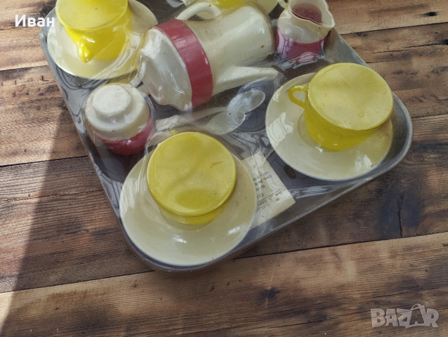 соц детски комплект за чай , снимка 3 - Антикварни и старинни предмети - 52558387