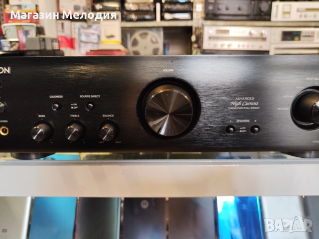 Усилвател DENON PMA-720AE Две по 85 вата на 4 ома. В отлично техническо и визуално състояние., снимка 4 - Ресийвъри, усилватели, смесителни пултове - 51792948
