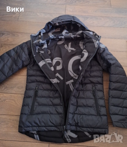 Яке, размер М, с две лица, снимка 3 - Якета - 52947299