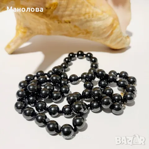 Колие от кристални Mystic Black Pearl SWAROVSKI., снимка 6 - Колиета, медальони, синджири - 49230224