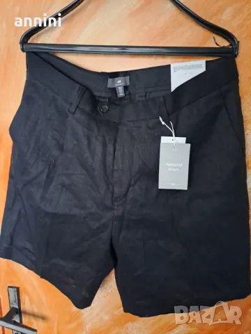 продавам  черен къс   панталон  2 вида  по тънки и 1бр плътен, снимка 4 - Къси панталони - 36551507