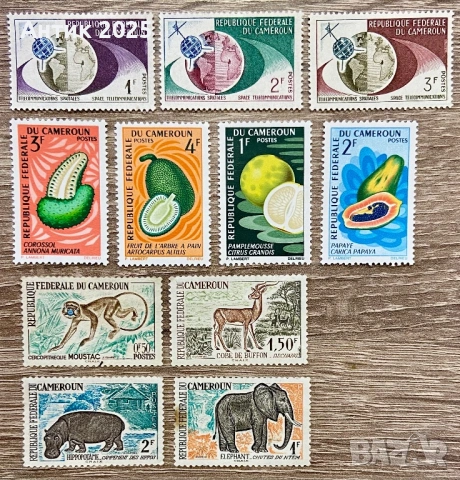 Пощенски марки на Федерална република Камерун