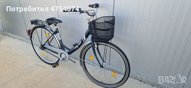 Дамски велосипедCITY STAR колело с кошница 28", снимка 7 - Велосипеди - 53779528