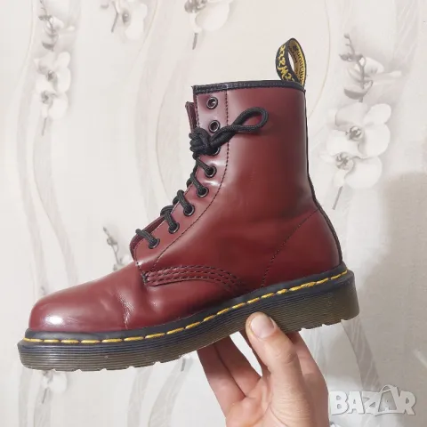 DR. MARTENS 1460 номер 36  кубинки . боти / ботуши, снимка 9 - Дамски боти - 48118351