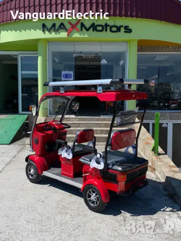 Четириколка с соларен панел CARGO LUX SOLAR PLUS 2000W/60V - RED, снимка 5 - Мотоциклети и мототехника - 42256150