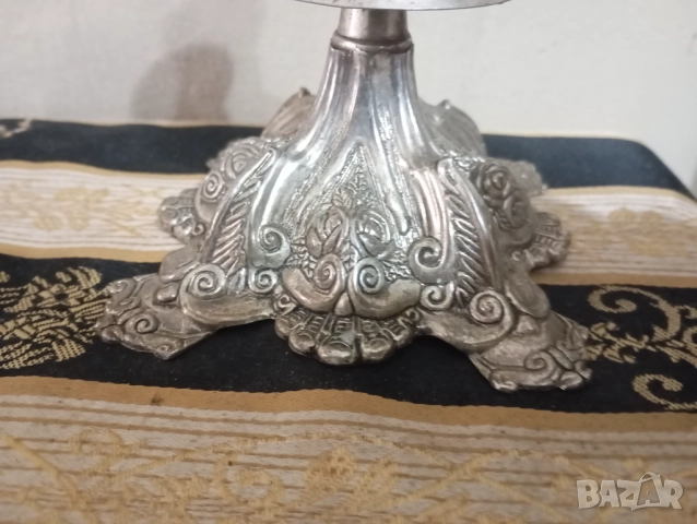 Винтидж свещник, снимка 2 - Други ценни предмети - 41346215