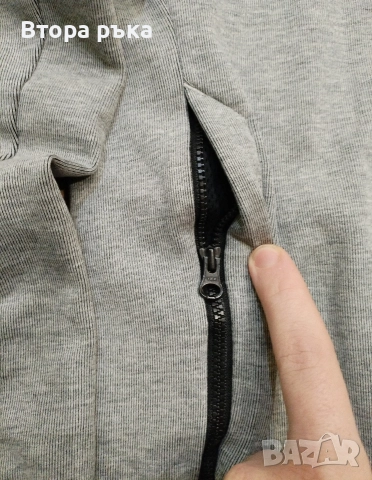 Nike fleece горнище мъжка оригинален , снимка 6 - Спортни дрехи, екипи - 52931904