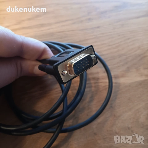 HDMI към VGA кабел  – 1080p Full HD, 1.8 м, снимка 9 - Кабели и адаптери - 53257978