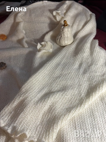 Бяла жилетка , снимка 2 - Жилетки - 53300941