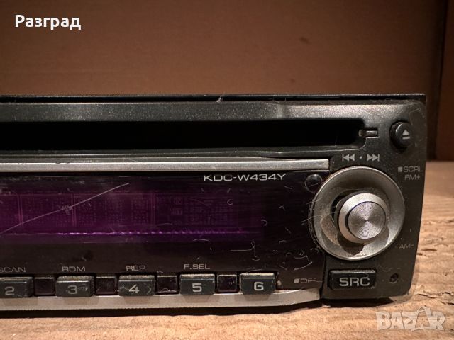 CD за кола KENWOOD   KDC-W434Y, снимка 3 - Аксесоари и консумативи - 45267111