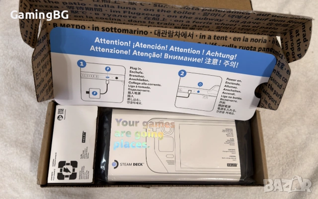 чисто нов Steam Deck 64 Gb