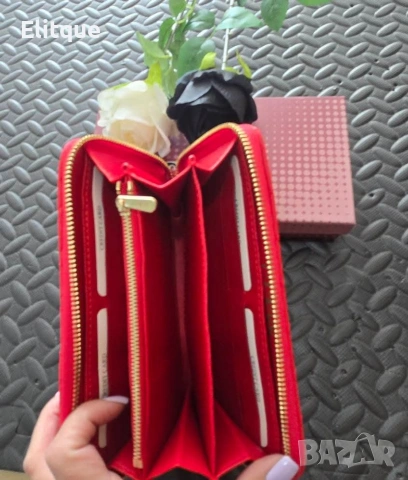 Дамски портфейл високо качество еко кожа, предлагат се в кутия Guess, снимка 5 - Портфейли, портмонета - 53578848