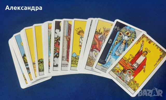 Карти ТАРО на А.Е. Уейт, снимка 2 - Карти за игра - 53235684