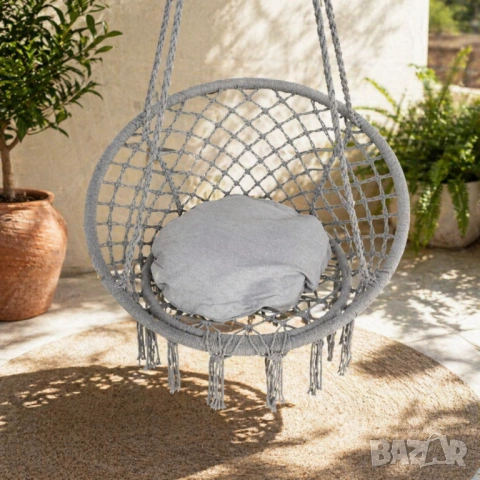 Висяща градинска люлка. , снимка 2 - Градински мебели, декорация  - 54294310