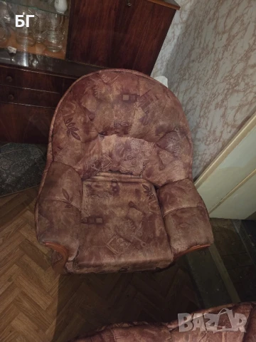 Холова гарнитура диван и два фотьойла, снимка 3 - Дивани и мека мебел - 51291646