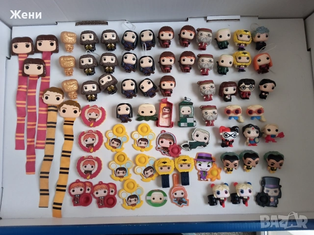 Фигурки Хари Потър от яйца Киндер Harry Potter Funko Pop Kinder Joy и DC герои 
