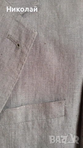 Мъжки костюм 100% лен + подарък