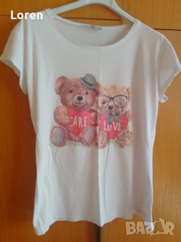 Подарявам!Тениска с две мечета, снимка 2 - Тениски - 51943271