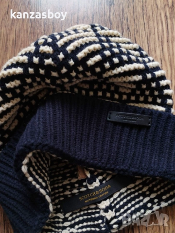 Scotch & Soda - страхотна мъжка шапка КАТО НОВА , снимка 2 - Шапки - 52654603