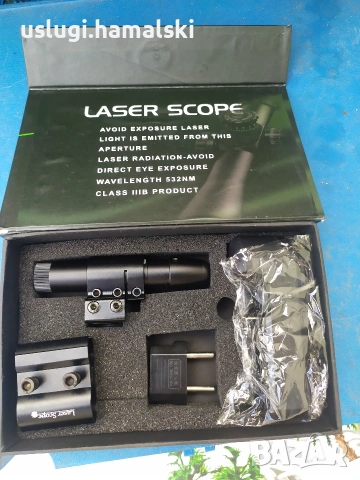 Лазерен мерник/прицел, снимка 3 - Бойно оръжие - 53619721