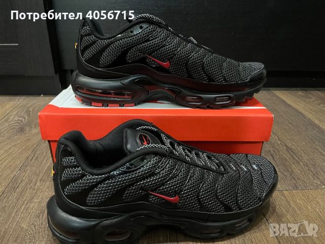 Nike TN Air Max Plus Metal Mesh "Black / Red" Номер 44, снимка 1 - Спортни обувки - 46069684