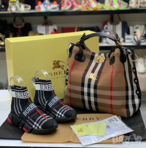 дамски кецове burberry , снимка 6 - Кецове - 49091448