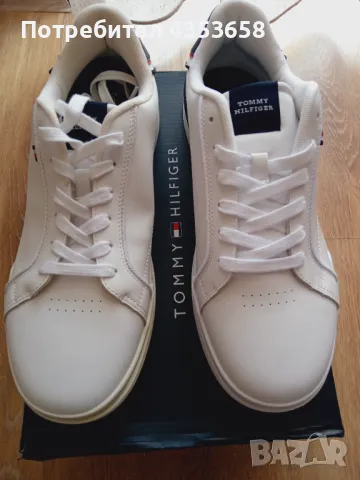Tommy Hilfiger N43 естествена кожа, снимка 3 - Маратонки - 50046380