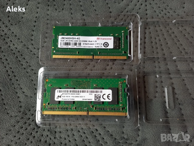 RAM памети 4GB DDR4 2400MHz / 2666Mhz