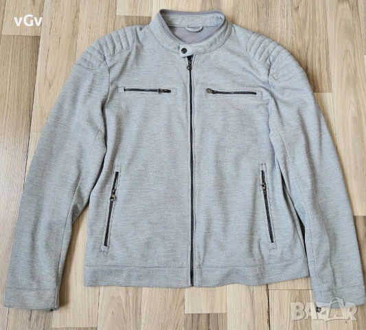 Мъжко яке Zara Biker - L/XL, снимка 4 - Якета - 54164994