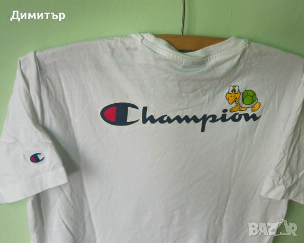 Super Mario Champion тениска t-shirt limited edition Large nintendo, снимка 10 - Тениски - 45968651