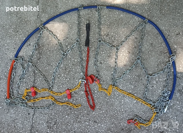 Метални вериги за сняг - Размер 90 / Меча стъпка, снимка 4 - Аксесоари и консумативи - 51059807