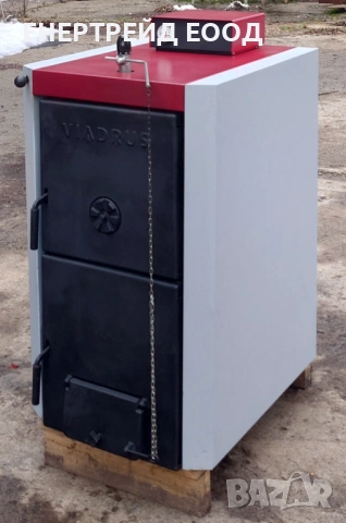 Чугунен котел на твърдо гориво Виадрус/Viadrus U22 5D 30 kW , снимка 9 - Отоплителни печки - 53382721