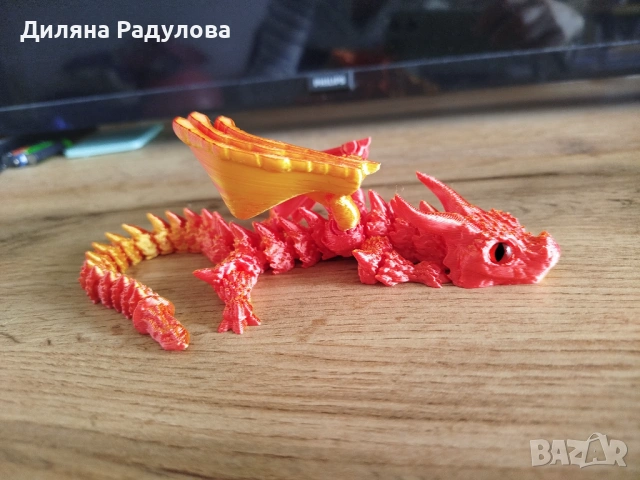 3D отпечатан дракон с крила, снимка 8 - Други стоки за дома - 53573093