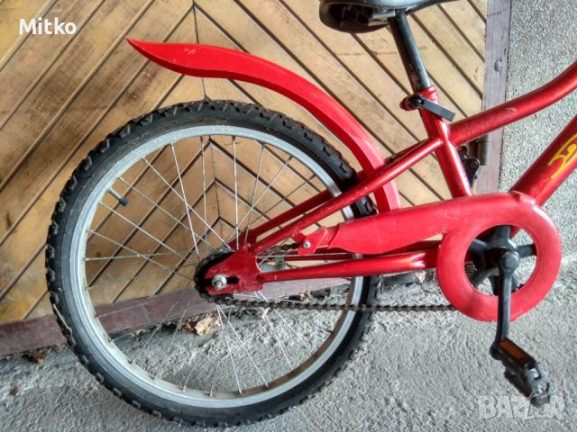 Детско  колело 20"+ помощни колела +жилетка, снимка 8 - Велосипеди - 45208556