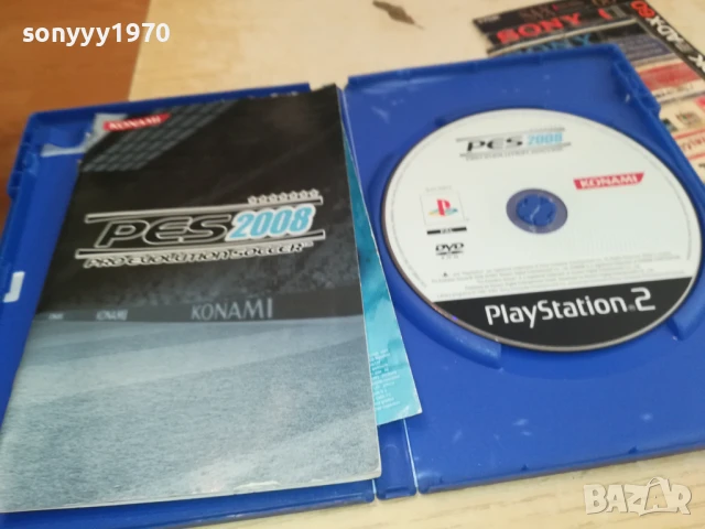 SONY PS2 GAME-PES 2008 0806251739, снимка 7 - Игри за PlayStation - 50593576