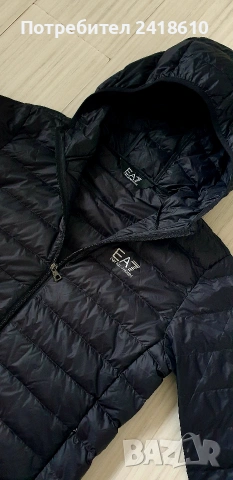 Emporio Armani EA7 Mens Down Jacket Slim Fit Size S ОРИГИНАЛ! Мъжко Олекотено пухено Яке!, снимка 5 - Якета - 53877526