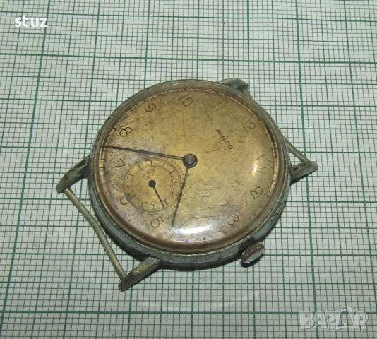 Мъжки швейцарски часовник Mulco, за възстановяване, или за части, снимка 3 - Антикварни и старинни предмети - 53197285