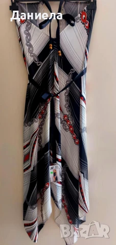 Асиметрична лятна рокля., снимка 2 - Рокли - 51240453