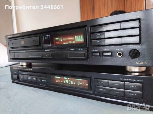 Продавам Onkyo Тунер и СД , снимка 3 - Ресийвъри, усилватели, смесителни пултове - 54293972